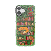Storied Shelves Green &mdash; iPhone 16 Plus MagSafe Case image number 1