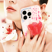 Molded Butterfly Magenta &mdash; MagSafe PopGrip image number 5