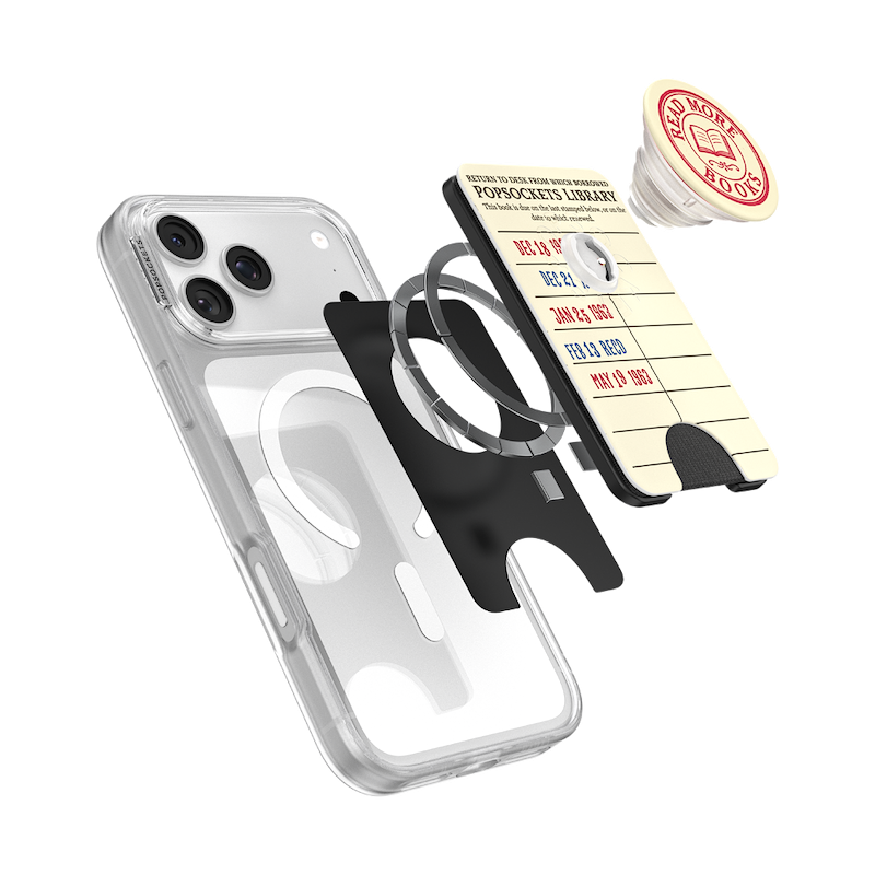 PopSockets Library Card &mdash; MagSafe PopWallet+ image number 9