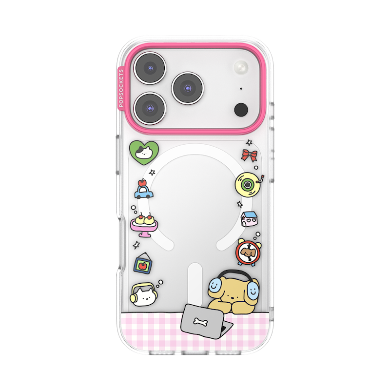 Dog Typing &mdash; iPhone 17 Pro MagSafe Case image number 0