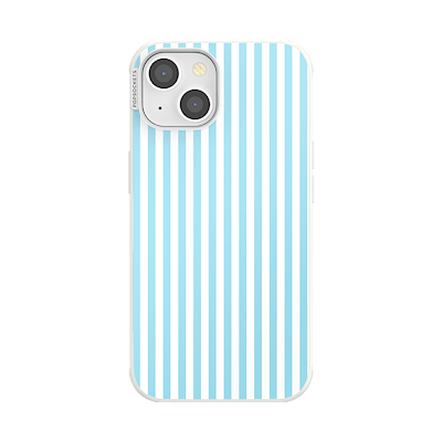 Soft Blue Stripe &mdash; iPhone 13 MagSafe Case