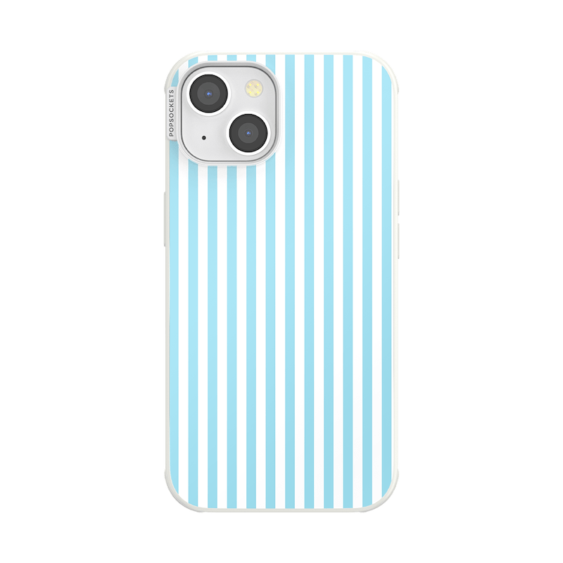 Soft Blue Stripe &mdash; iPhone 13 MagSafe Case image number 0