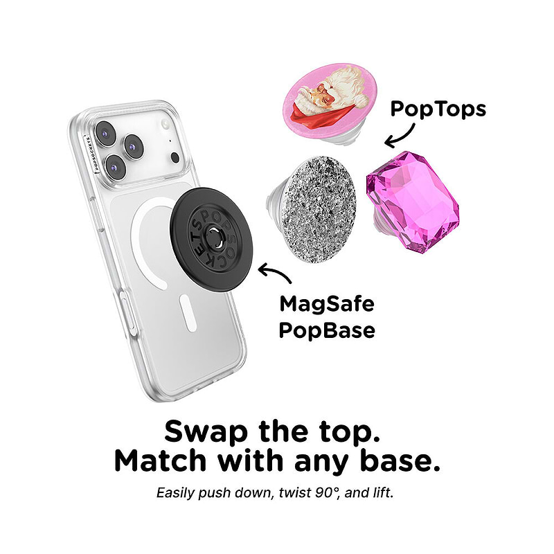 Confetti Foil Silver &mdash; PopTop image number 1