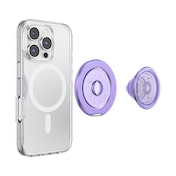 Translucent Dusty Purple &mdash; MagSafe Kick-Out Grip & Stand image number 9