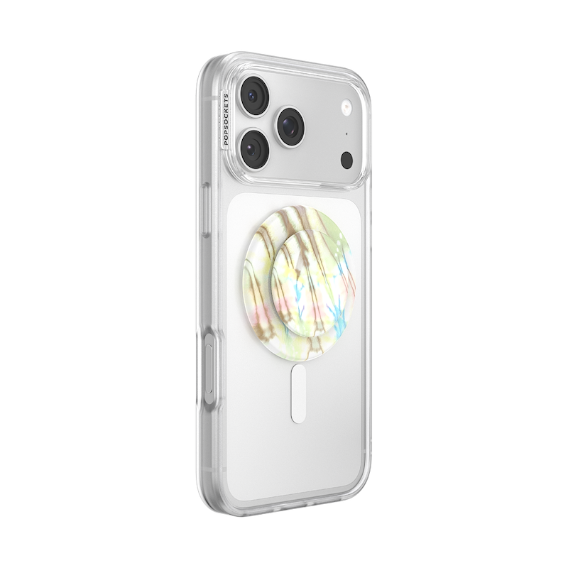 Coastal Tie-Dye Green &mdash; MagSafe PopGrip image number 5