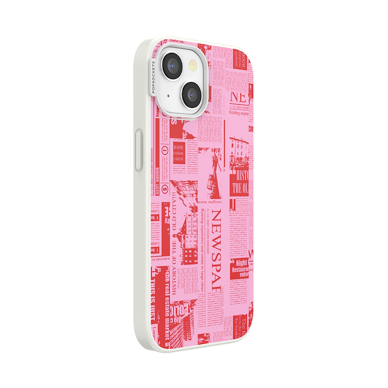 Hot off the Press Pink &mdash; iPhone 15 MagSafe Case image number 1