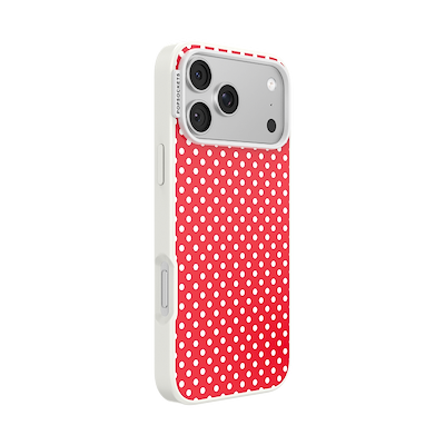 Secondary image for hover Cherry Red Polka Dot &mdash; iPhone 18 Pro Max MagSafe Case