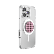 Black Cherry Gingham &mdash; MagSafe PopGrip image number 7