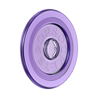 Warm Lavender Translucent — MagSafe Round Base