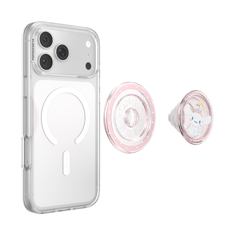 Cinnamoroll Pink Glitter &mdash; MagSafe PopGrip image number 4