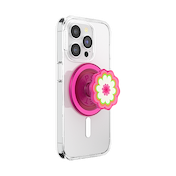 Molded Flower Kaleidoscope Pink &mdash; MagSafe PopGrip image number 6