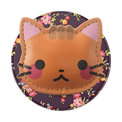Stitched PU Cowboy Kitty &mdash; MagSafe PopGrip image number 2
