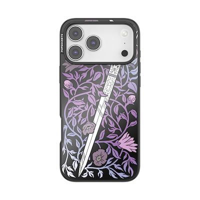 Mirror Thorny Blade Lavendar — iPhone 17 Pro Max MagSafe Case