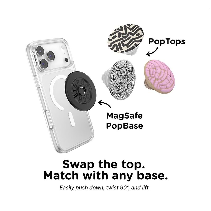 Enamel Silver Mandala &mdash; PopTop image number 1