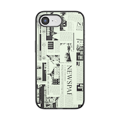 Hot off the Press Black &mdash; iPhone 17e/16e MagSafe Case image number 1