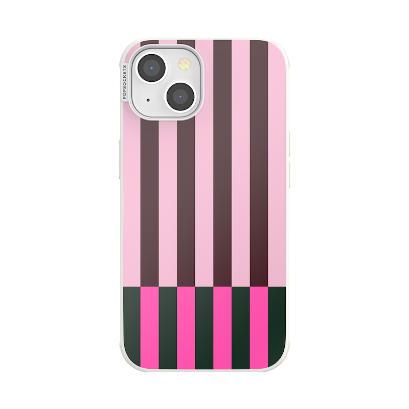 Pop of Pink Stripe &mdash; iPhone 13 MagSafe Case image number 0
