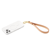Vegan Leather Tan &mdash; Phone Wristlet image number 4
