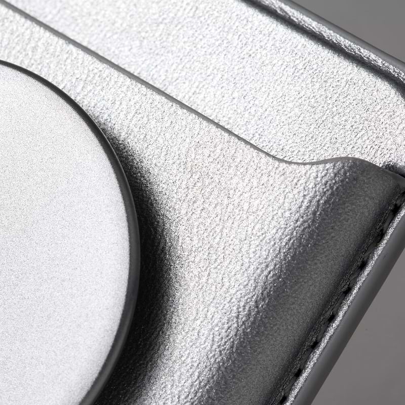 Silver —  Softgoods MagSafe PopWallet+ image number 12