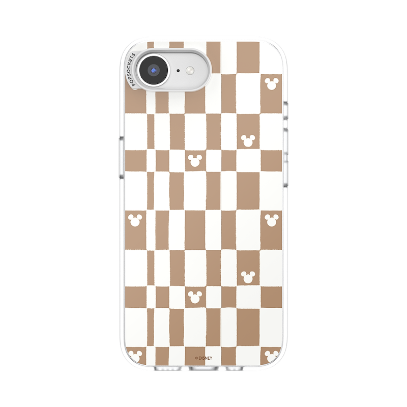 Mickey Latte Check&nbsp; &mdash; iPhone 17e/16e MagSafe Case image number 0