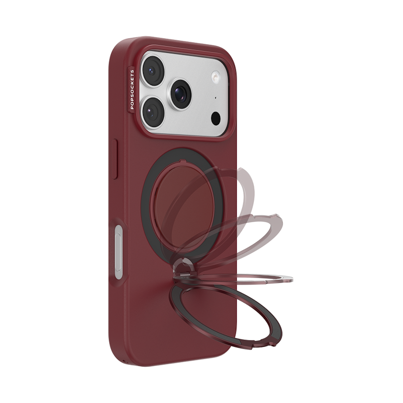 Burgundy &mdash; iPhone 17 Pro Low-Pro MagSafe Case image number 7