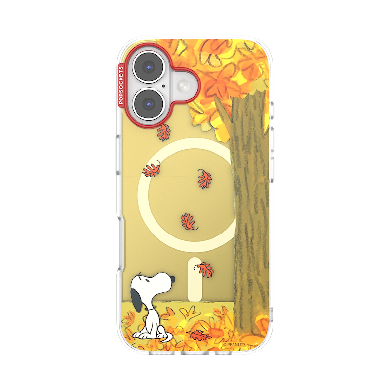 Snoopy in Fall &mdash; iPhone 17 MagSafe Case image number 3