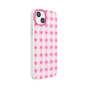 Blush Gingham &mdash; iPhone 15 Plus MagSafe Case image number 2