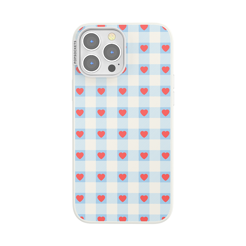 Berry Sweet Gingham &mdash; iPhone 13 Pro Max MagSafe Case image number 0