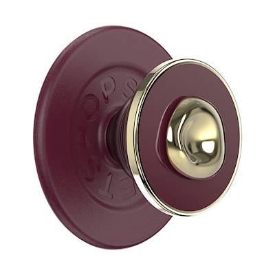 Enamel Pebble Spinner Berry &mdash; MagSafe PopGrip