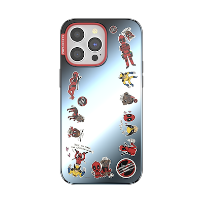 Mirror We Are Deadpool &mdash; iPhone 15 Pro Max MagSafe Case