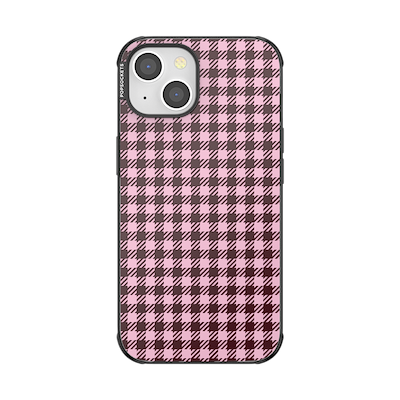 Black Cherry Gingham &mdash; iPhone 14 MagSafe Case