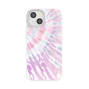 Coastal Tie-Dye Purple &mdash; iPhone 15 MagSafe Case image number 1