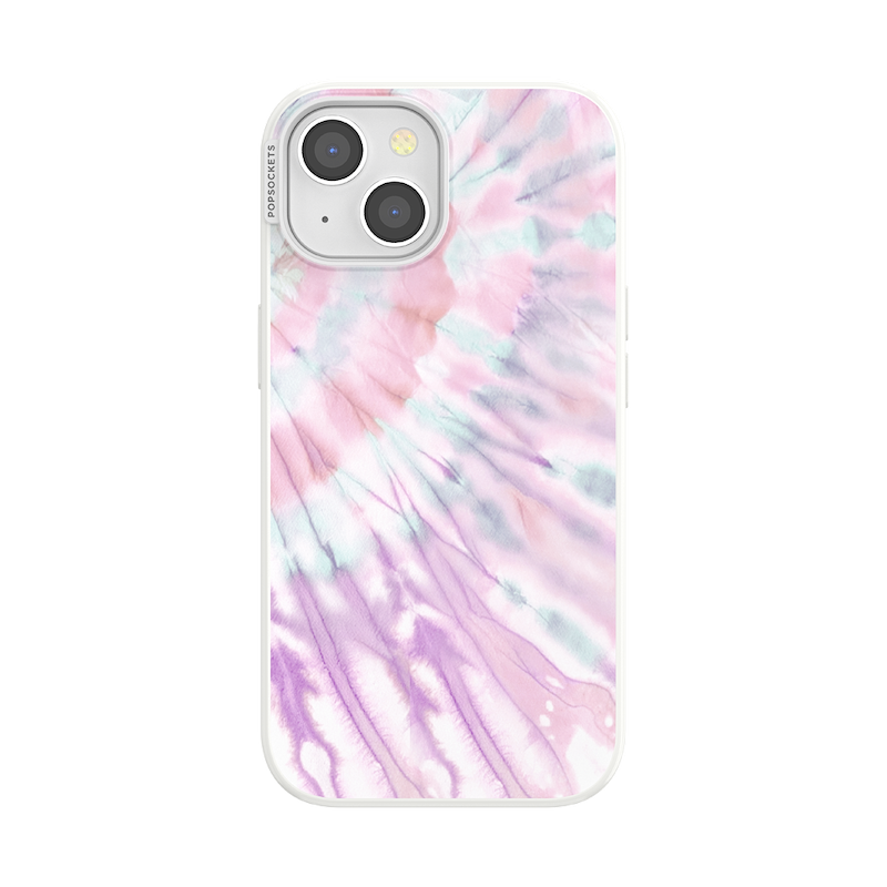 Coastal Tie-Dye Purple &mdash; iPhone 15 MagSafe Case image number 0