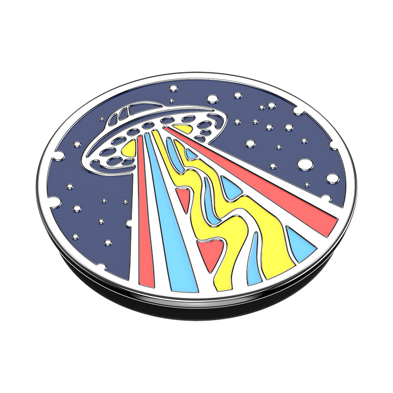 Enamel Outta This World Navy — Adhesive PopGrip image number 2