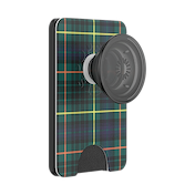 Classic Tartan Green &mdash; MagSafe PopWallet+ image number 1