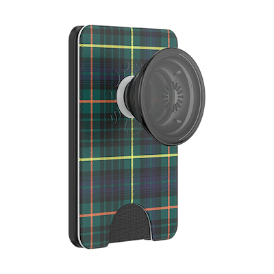 Classic Tartan Green &mdash; MagSafe PopWallet+