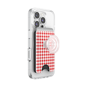 Red Gingham &mdash; MagSafe PopWallet+ image number 9