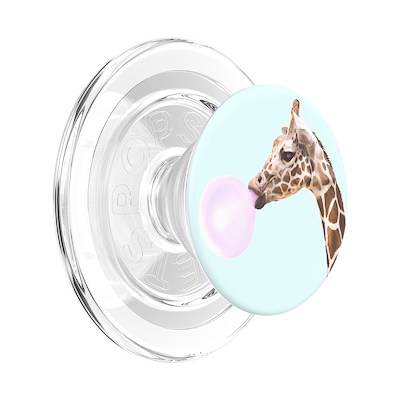 Bubblegum Giraffe &mdash; MagSafe PopGrip