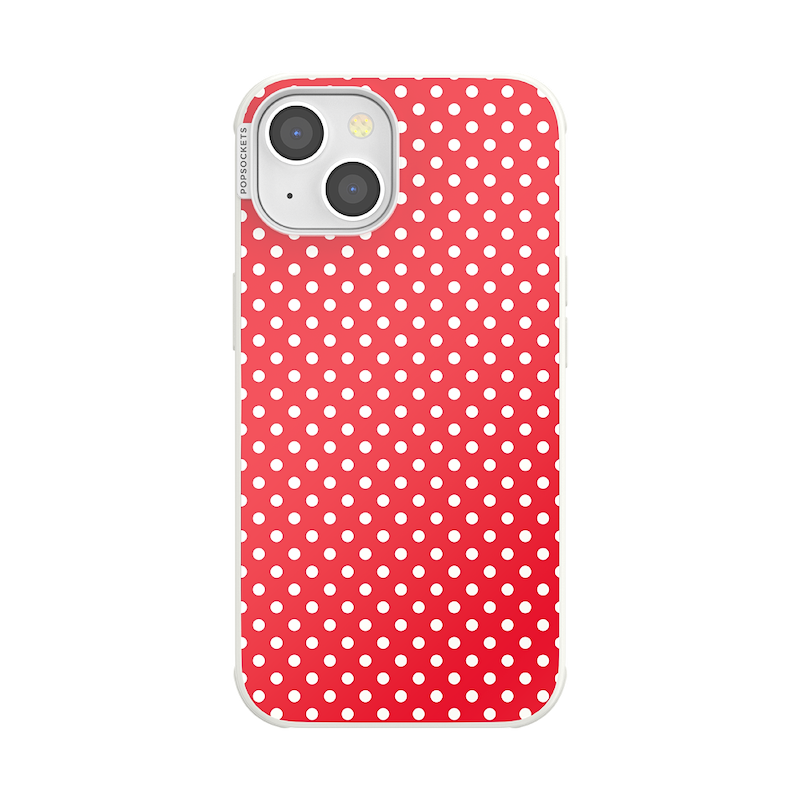 Cherry Red Polka Dot &mdash; iPhone 13 MagSafe Case image number 0
