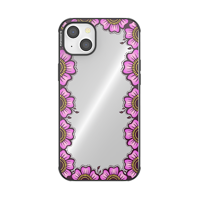 Bonita Border Pink &mdash; iPhone 14 Plus MagSafe Case