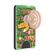 Storied Shelves Green &mdash; MagSafe PopWallet+ image number 1