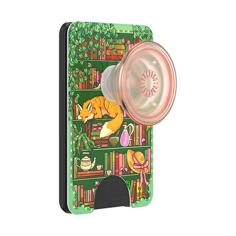 Storied Shelves Green &mdash; MagSafe PopWallet+ image number 0