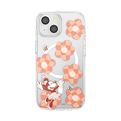 Minnie Checkered Flower&nbsp; &mdash; iPhone 15 MagSafe Case image number 1