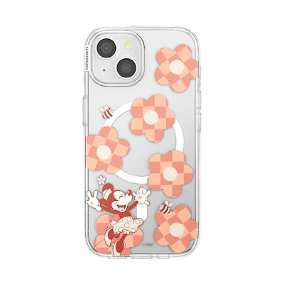 Minnie Checkered Flower&nbsp; &mdash; iPhone 15 MagSafe Case