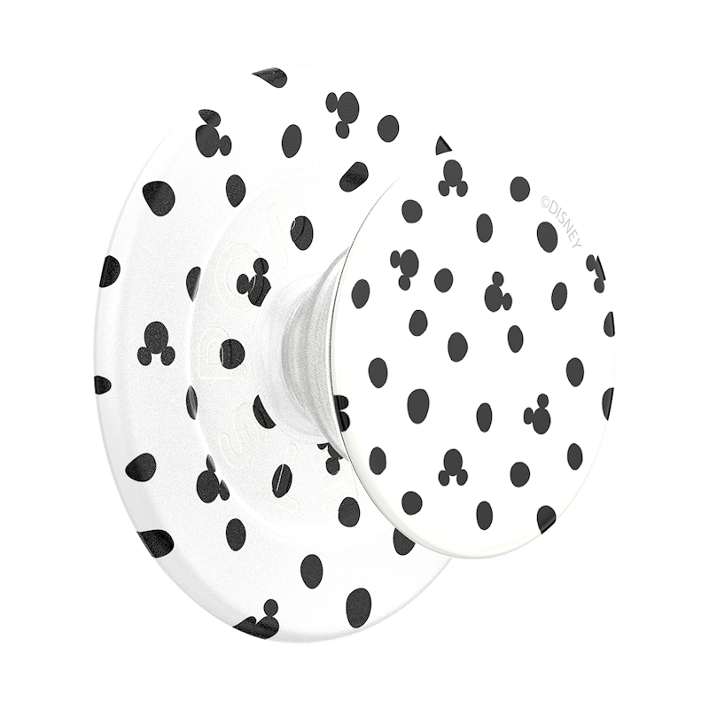 Mickey Polka Dot White &mdash; MagSafe PopGrip image number 0