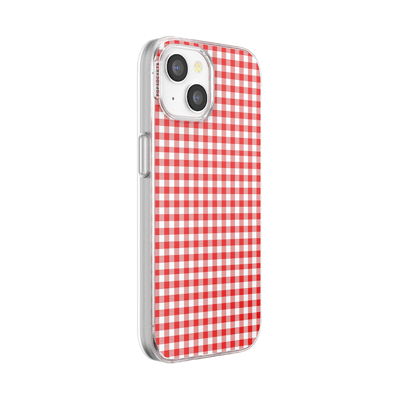Red Gingham &mdash; iPhone 15 MagSafe Case image number 1
