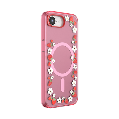 Secondary image for hover Strawberry Frame &mdash; iPhone 17e/16e MagSafe Case