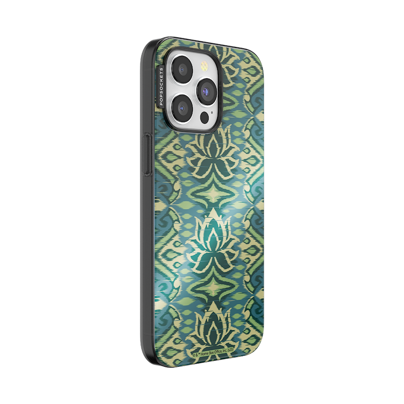 Mirror White Lotus Textile &mdash; iPhone 15 Pro Max MagSafe Case image number 1