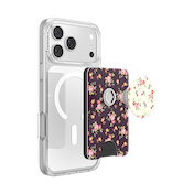 Ditsy Floral Noir &mdash; MagSafe PopWallet+ image number 6