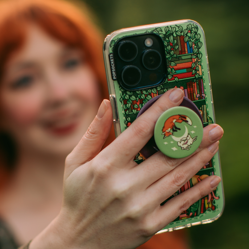 Storied Shelves Green &mdash; iPhone 16 Plus MagSafe Case image number 2