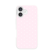 Blush Pink PolkaDot &mdash; iPhone 16 MagSafe Case image number 1